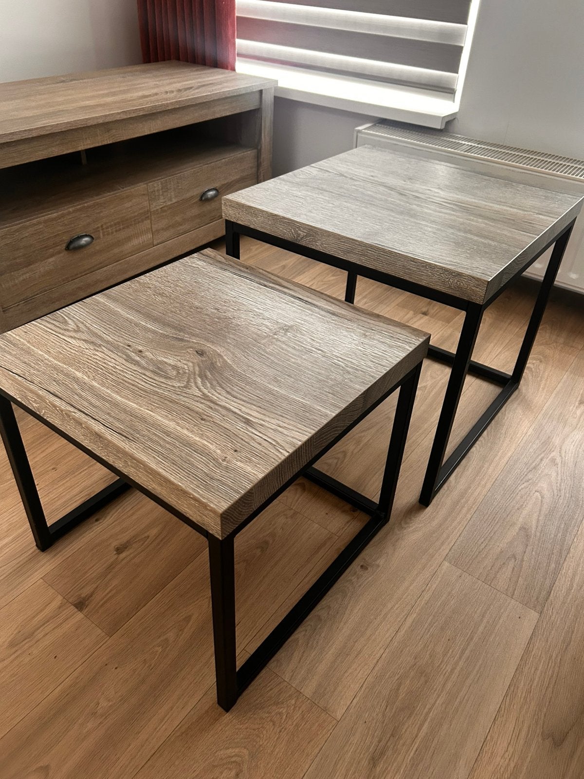 Leuke Bijzettafels met eventueel tv meubel, Ophalen of Verzenden, Zo goed als nieuw, Rechthoekig, Minder dan 50 cm