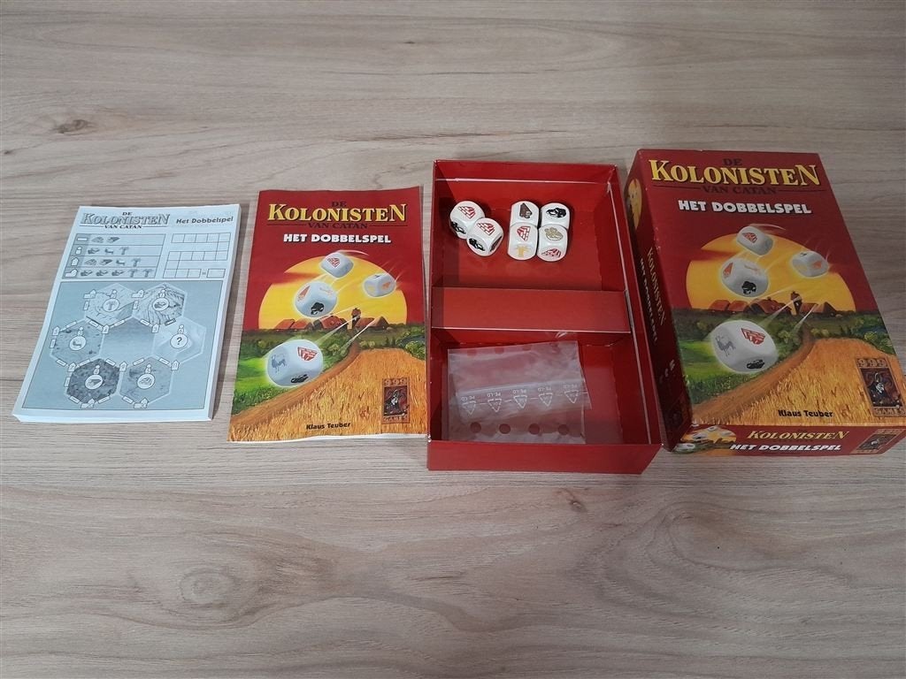 De kolonisten van Catan - het dobbelspel - s3621, Verzenden, Zo goed als nieuw