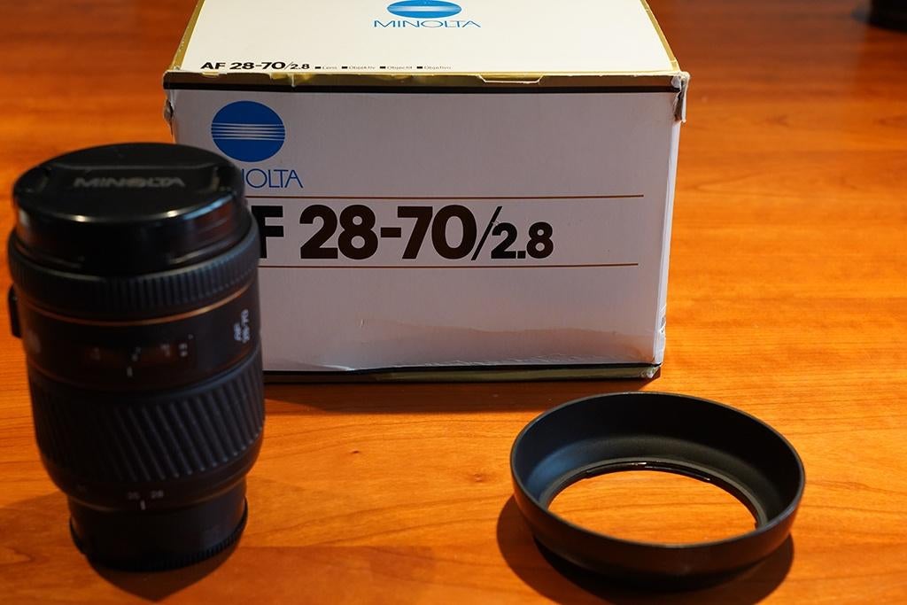 Minolta 28-70 f/2.8 G, Ophalen of Verzenden, Gebruikt, Standaardlens, Zoom