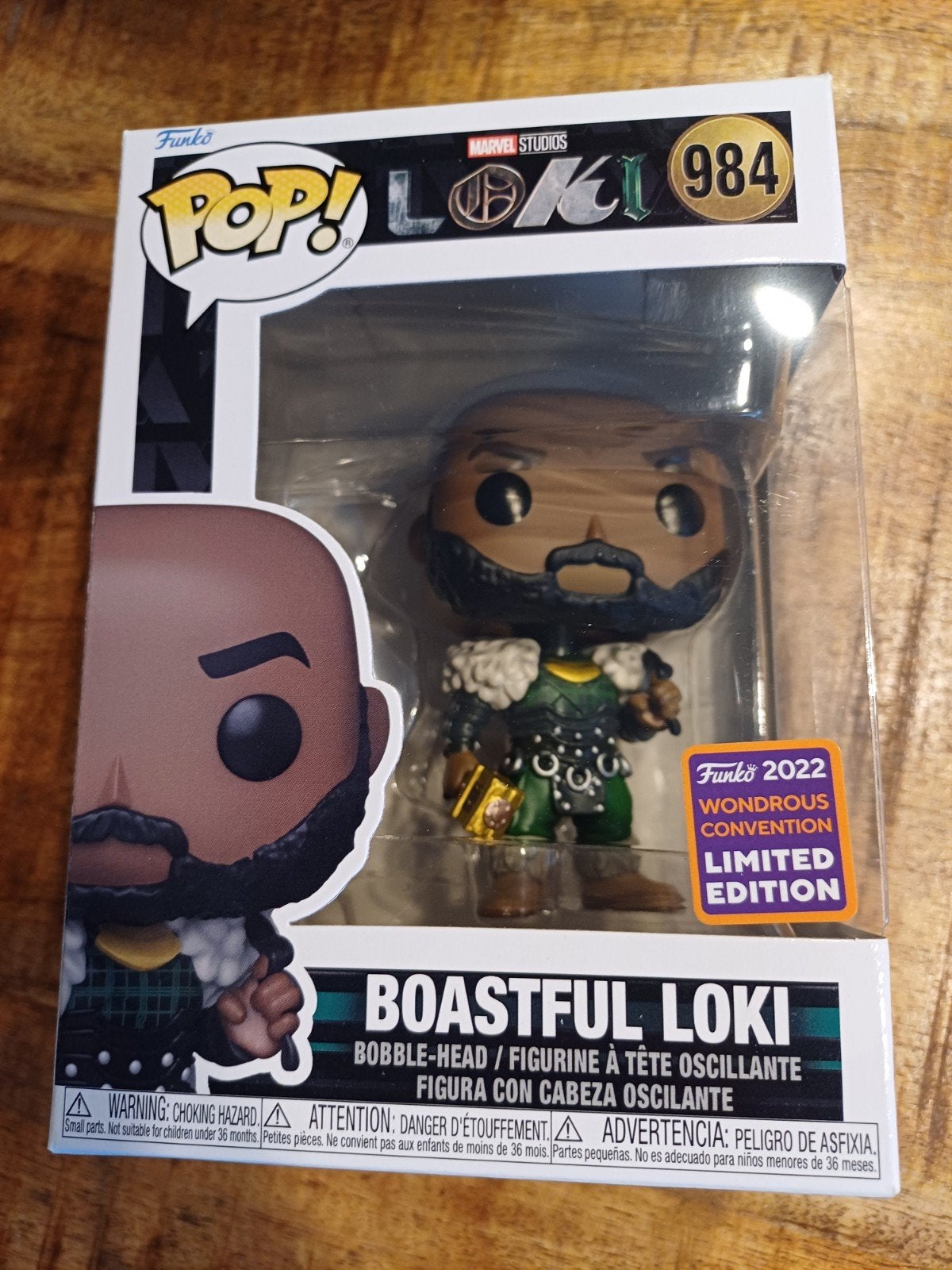 Funko Pop! Marvel Loki – Boastful Loki #984 Wondrous Exclusi, Ophalen of Verzenden, Nieuw