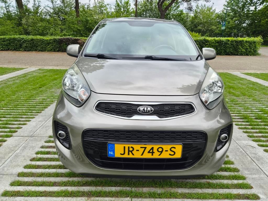 Kia Picanto 1.0 Cvvt 5-DRS 2016 Grijs, Auto's, Kia, Particulier, Picanto, ABS, Achteruitrijcamera, Airconditioning, Centrale vergrendeling