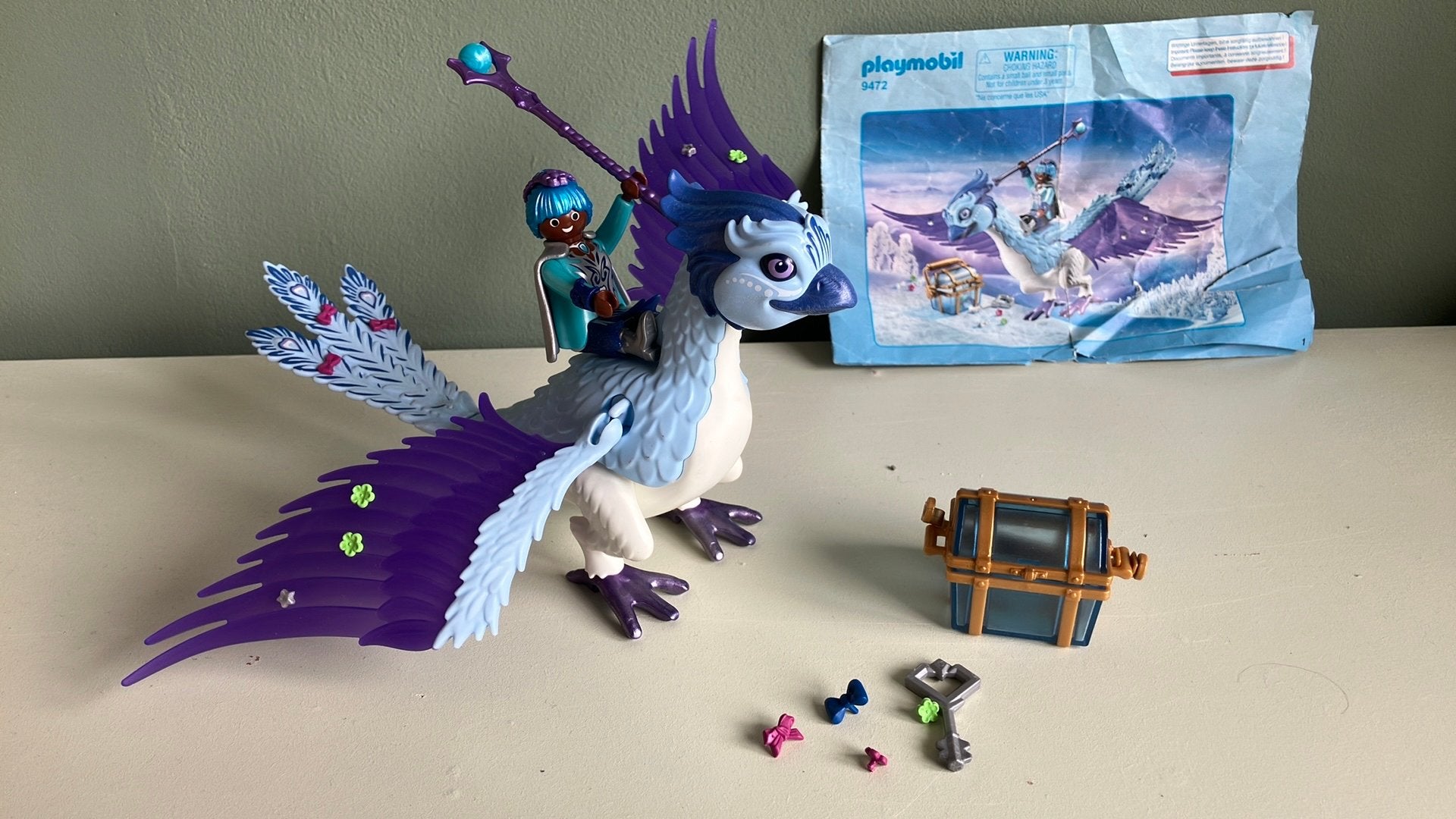 Playmobil Magic feniks 9472, Gebruikt, Complete set, Fantasy, Overige typen
