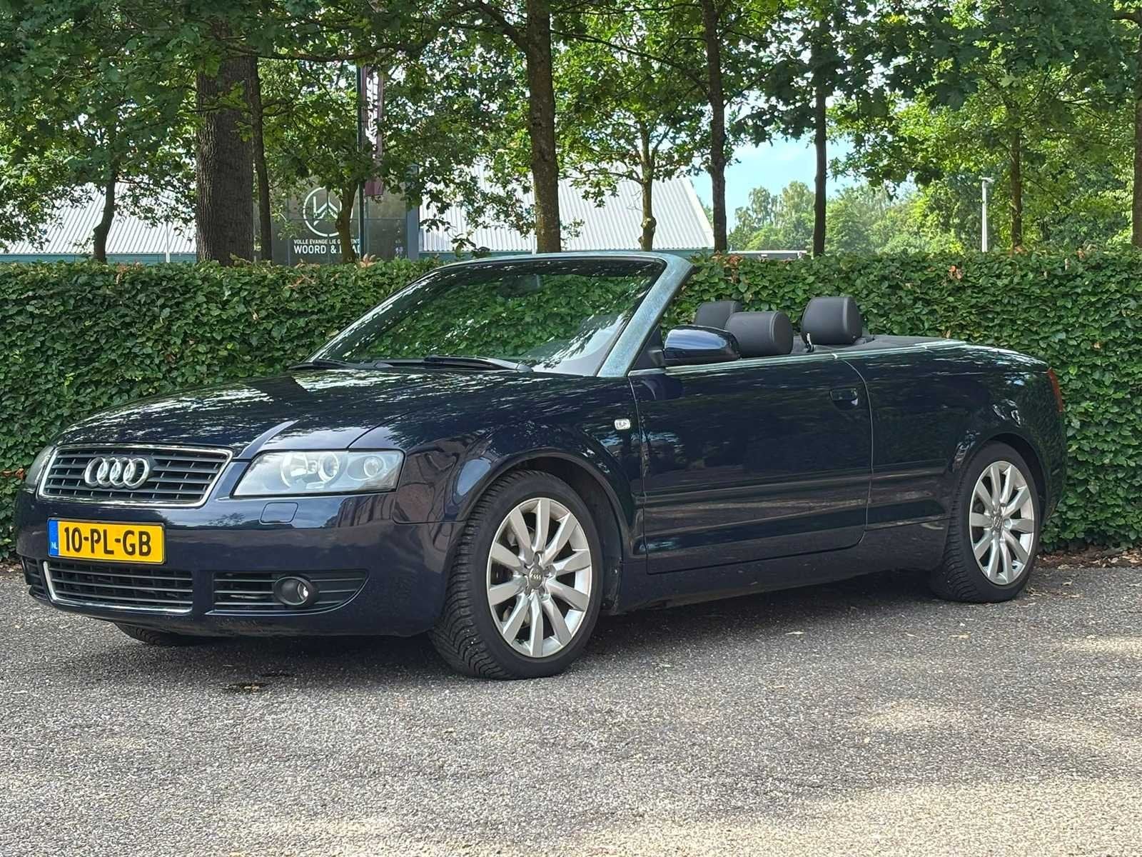 Audi - 2004 - A4 Cabriolet - 2.4 V6 Pro Line - 10-PL-GB, Auto's, Audi, Gebruikt, Cabriolet, A4, Bedrijf