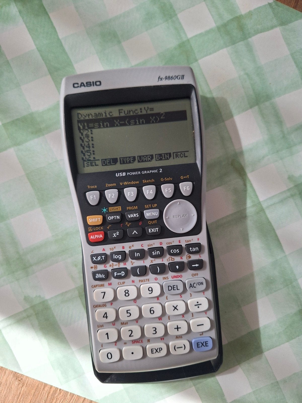 Grafische rekenmachine Casio FX-9860GII, Ophalen of Verzenden, Grafische rekenmachine