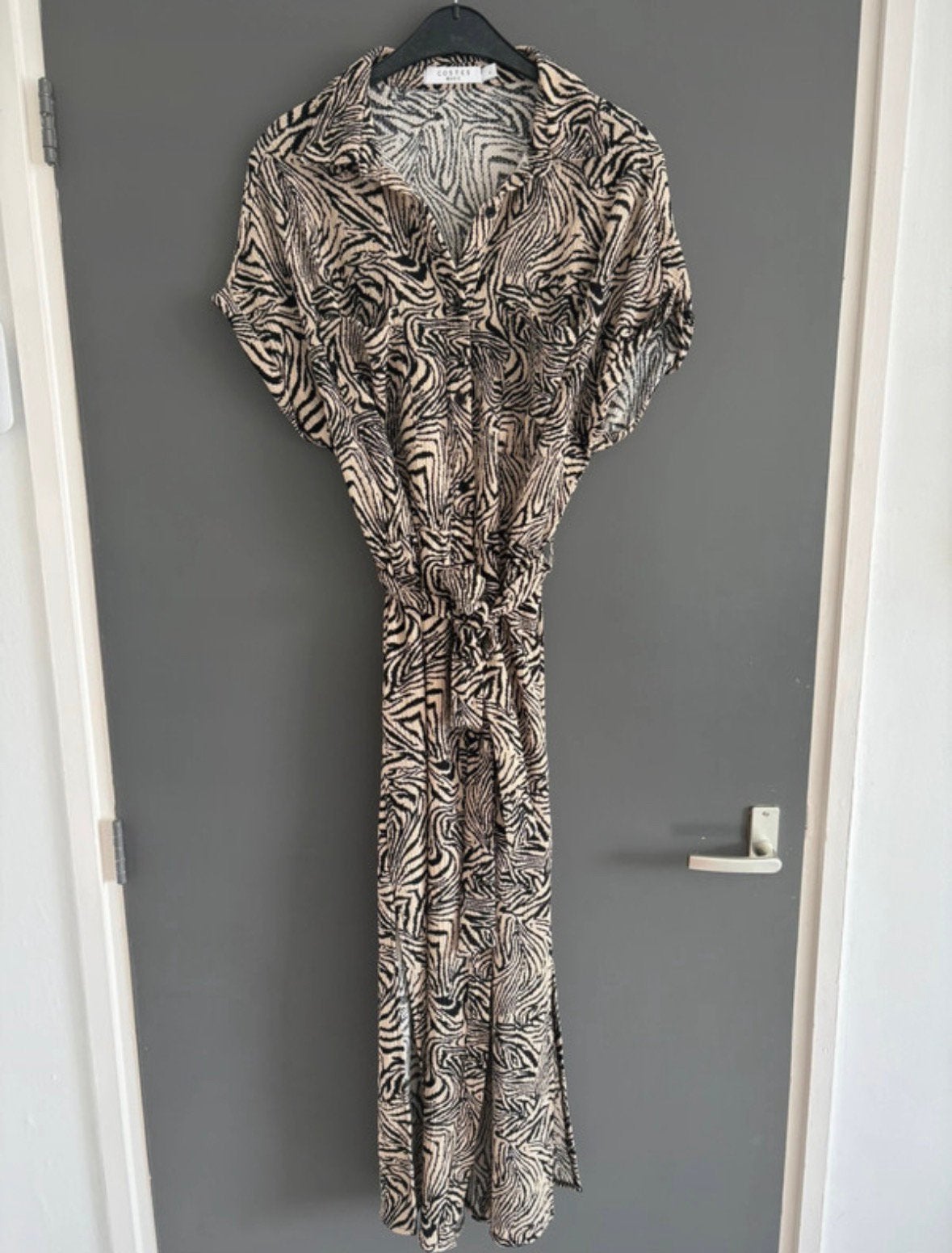 Jurk - merk Costes - maat L, Maat 38/40 (M), Beige, Nieuw, Ophalen of Verzenden