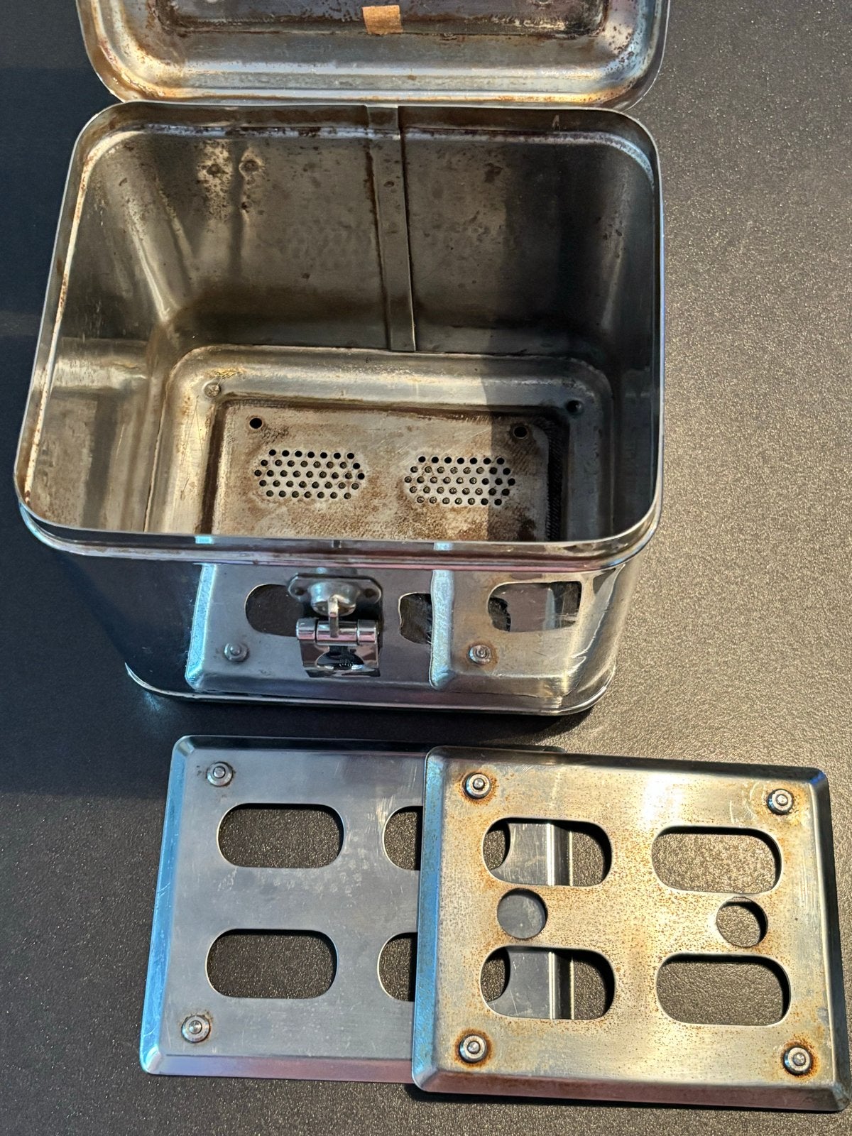 Aesculap Sterilisatorcontainer - Roestvrijstaal, Ophalen of Verzenden