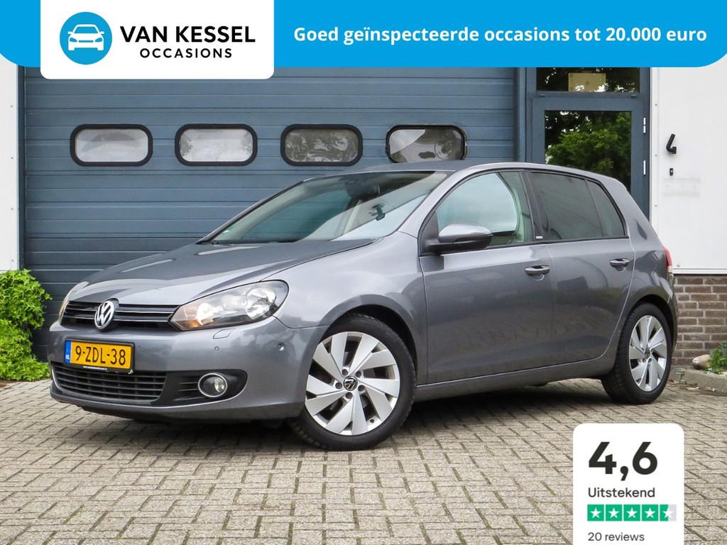 Volkswagen Golf 1.4 TSI Highline | 19" LMV GTI | Stoelvw |, Auto's, Euro 5, Gebruikt, Beige, 4 cilinders