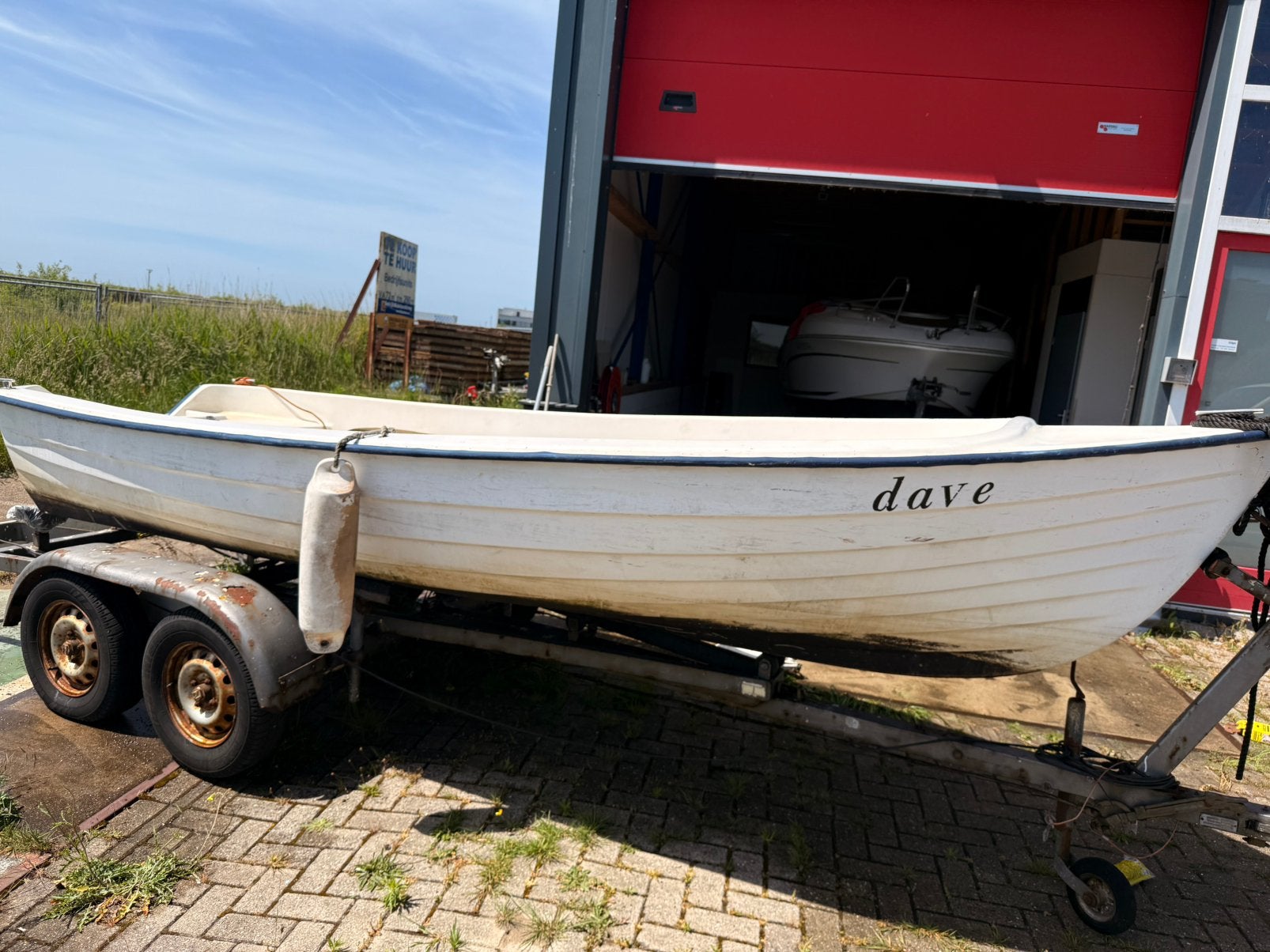 Ryds boot 450 met Yamaha 8 PK viertakt + trailer | Vaarklaar, Ophalen, Gebruikt, Motor en Techniek, Motorboot