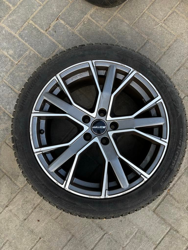 GMP Gunner mat antraciet velgen met Winter Hankook 235/45R18, Auto-onderdelen, Banden en Velgen, Ophalen, 18 inch, Gebruikt, Banden en Velgen