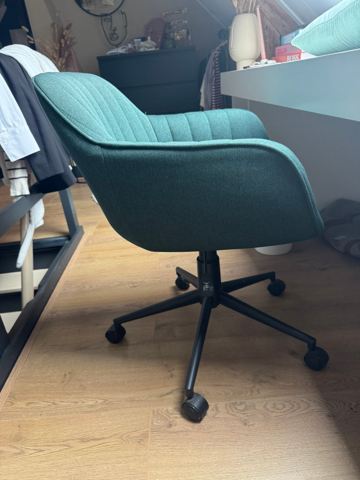 Groene bureaustoel, Huis en Inrichting, Bureaustoelen, Ophalen, Groen