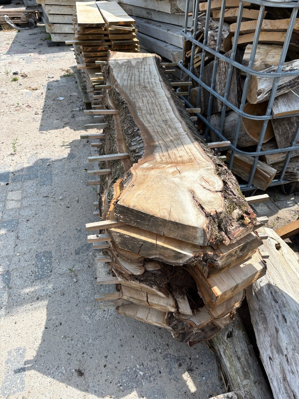 Kersenhout planken! Met ent. 5 cm dik., Ophalen, Gebruikt, Plank, 50 mm of meer