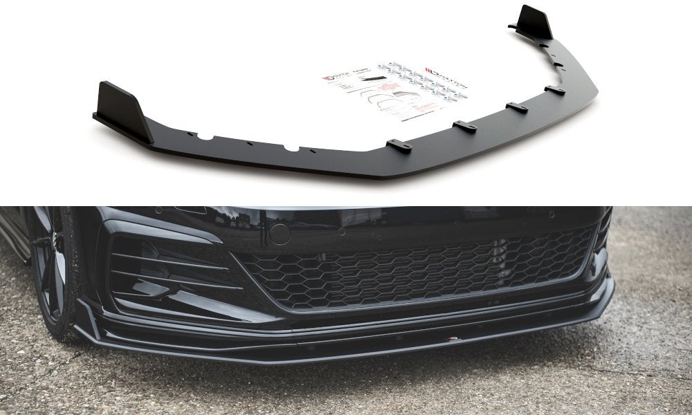 Voorlip skirt achterlip splitter diffuser Golf 7 GTI TCR 19+, Ophalen of Verzenden
