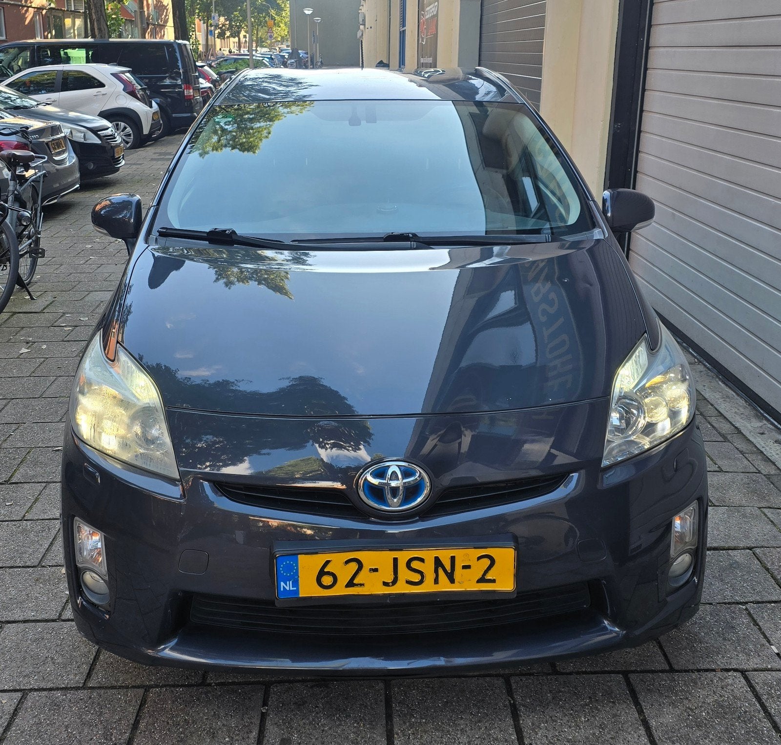 Toyota Prius 1.8 Full Hybrid 136PK Aut 2009 Grijs, 1345 kg, Zwart, 4 cilinders, Bedrijf