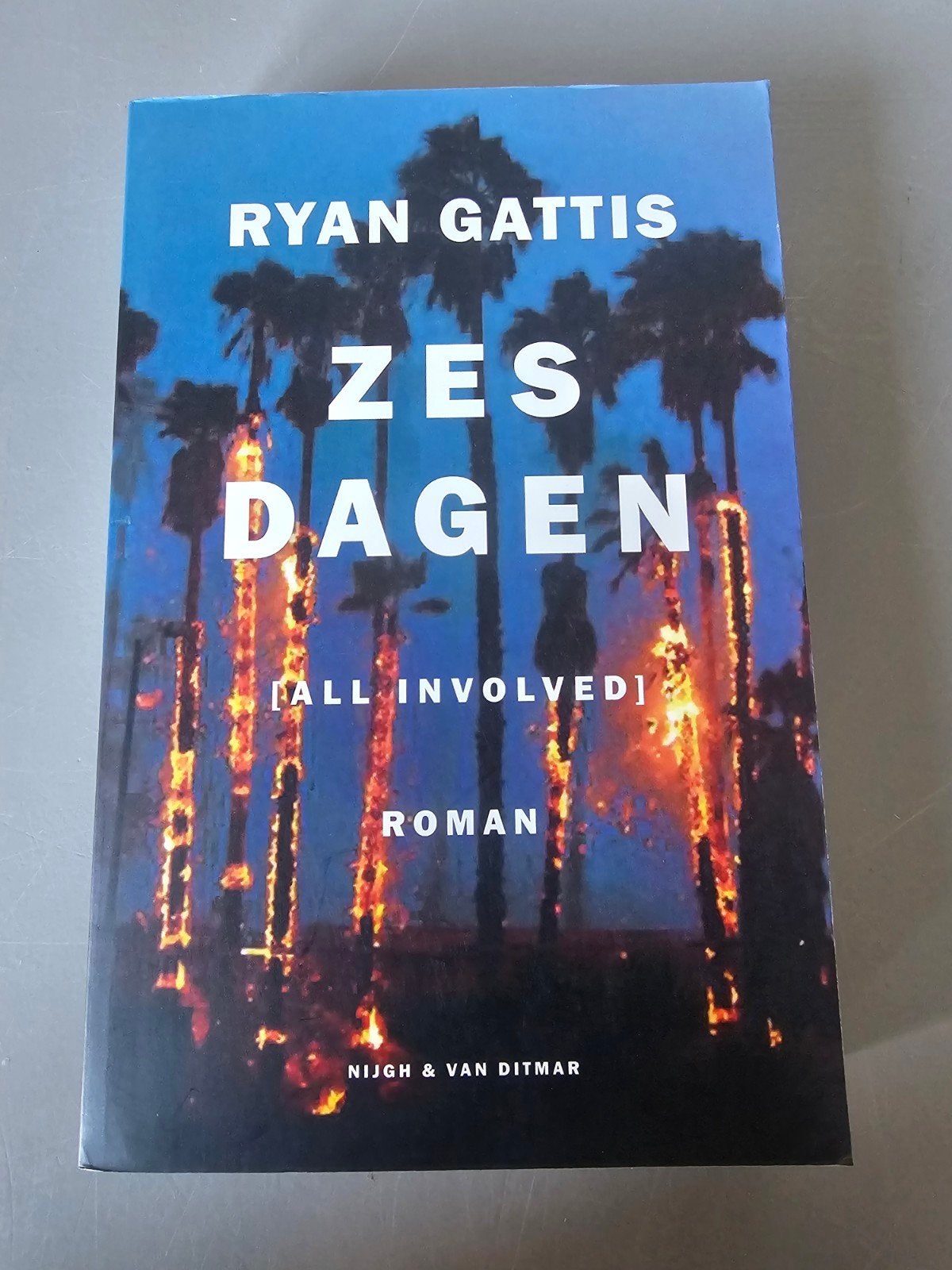 Ryan Gattis - Zes dagen, Ophalen of Verzenden, Zo goed als nieuw, Ryan Gattis