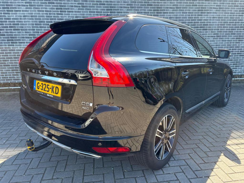 Volvo XC60 2.4 D5 AWD Summum | Trekhaak | Panoramadak | Navi, Gebruikt, 197 €/maand, Zwart, Leder