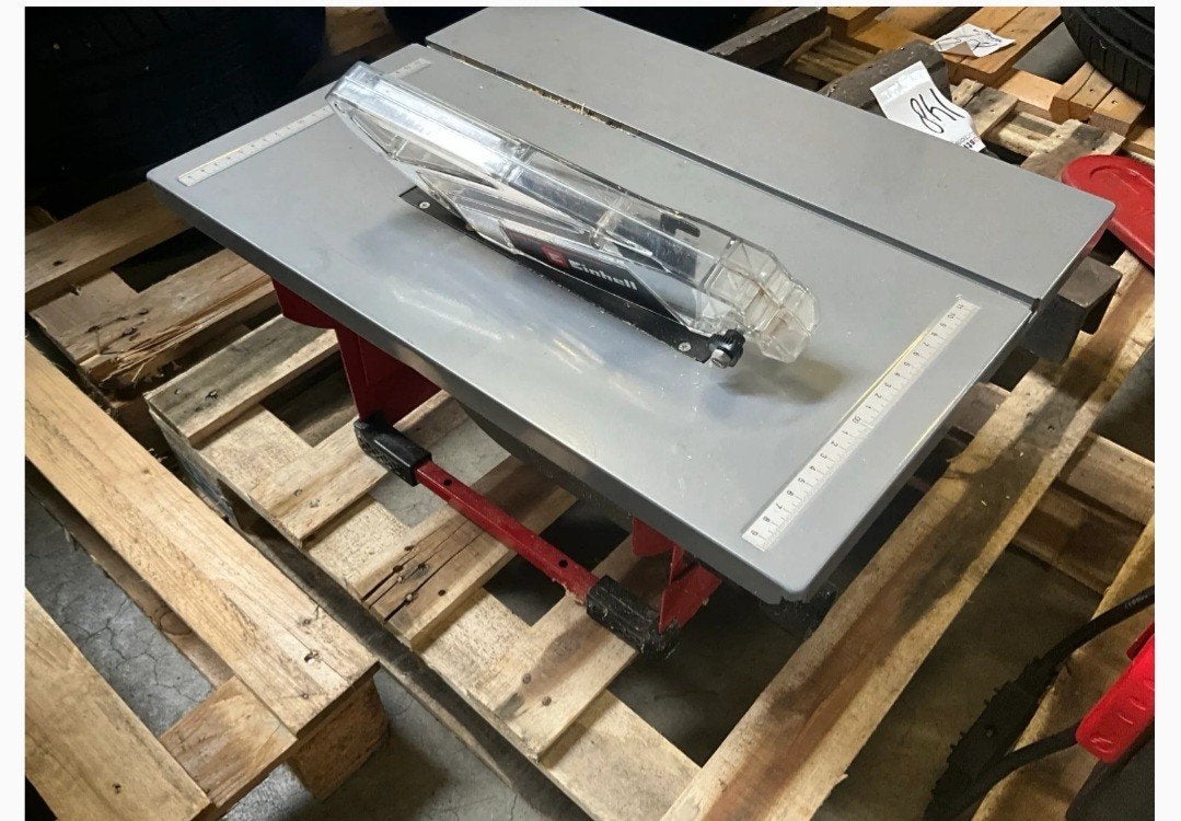Einhell zaagtafel, Ophalen of Verzenden, Zo goed als nieuw, Cirkelzaag, Einhell
