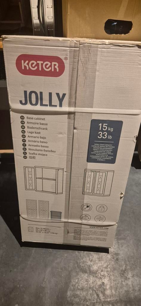 Keter Jolly Opbergkast - Nieuw in doos, Ophalen of Verzenden, Nieuw