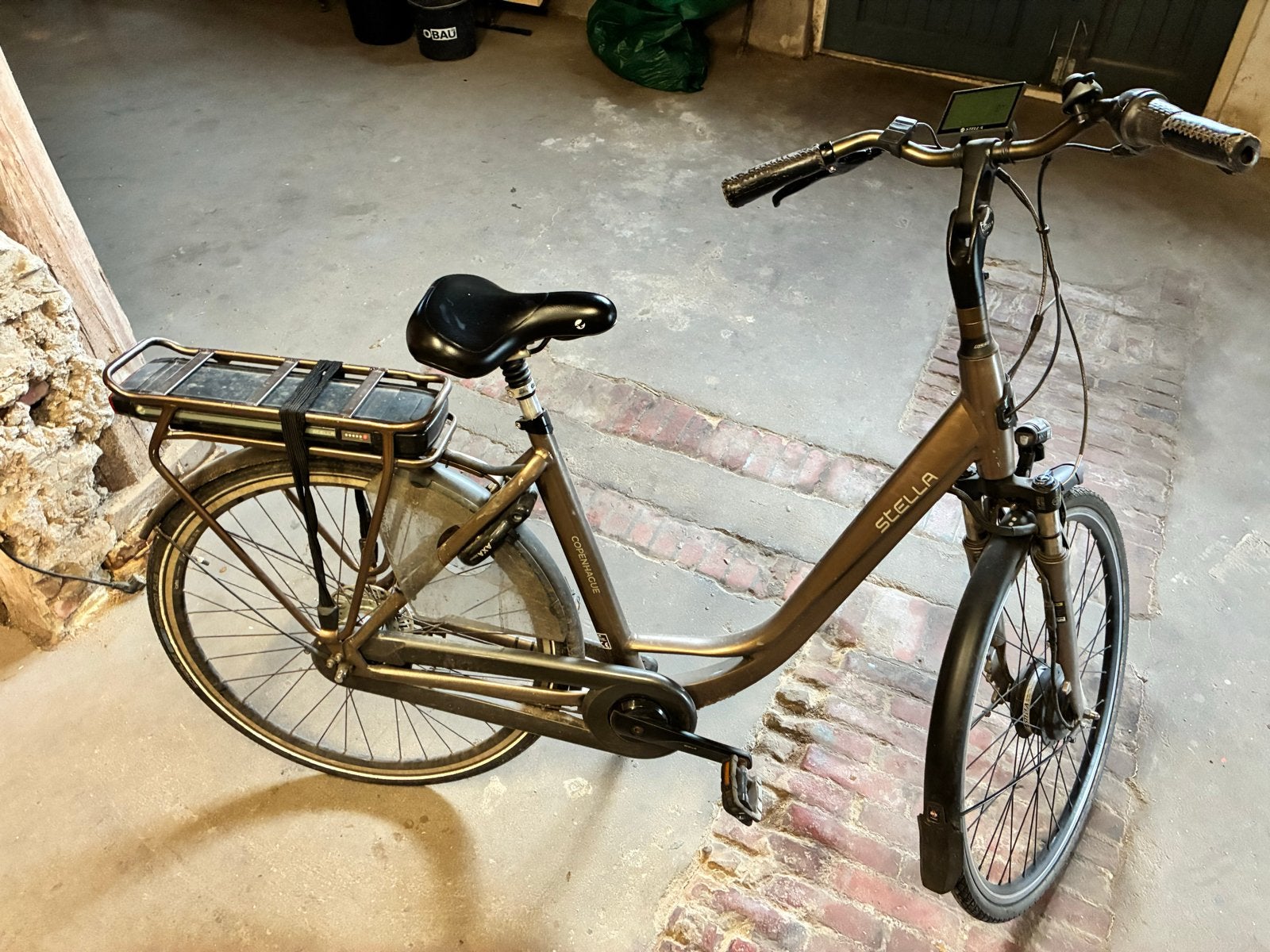 Stella Copenhague elektrische fiets - Gebruikt, Fietsen en Brommers, Gebruikt, 51 tot 55 cm, 30 tot 50 km per accu, Ophalen