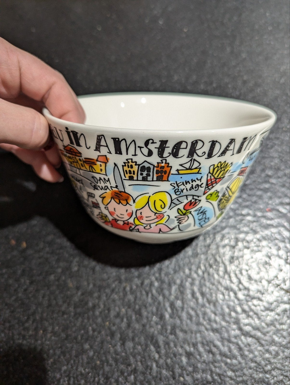 Amsterdam schaaltje Blond Amsterdam, Ophalen of Verzenden