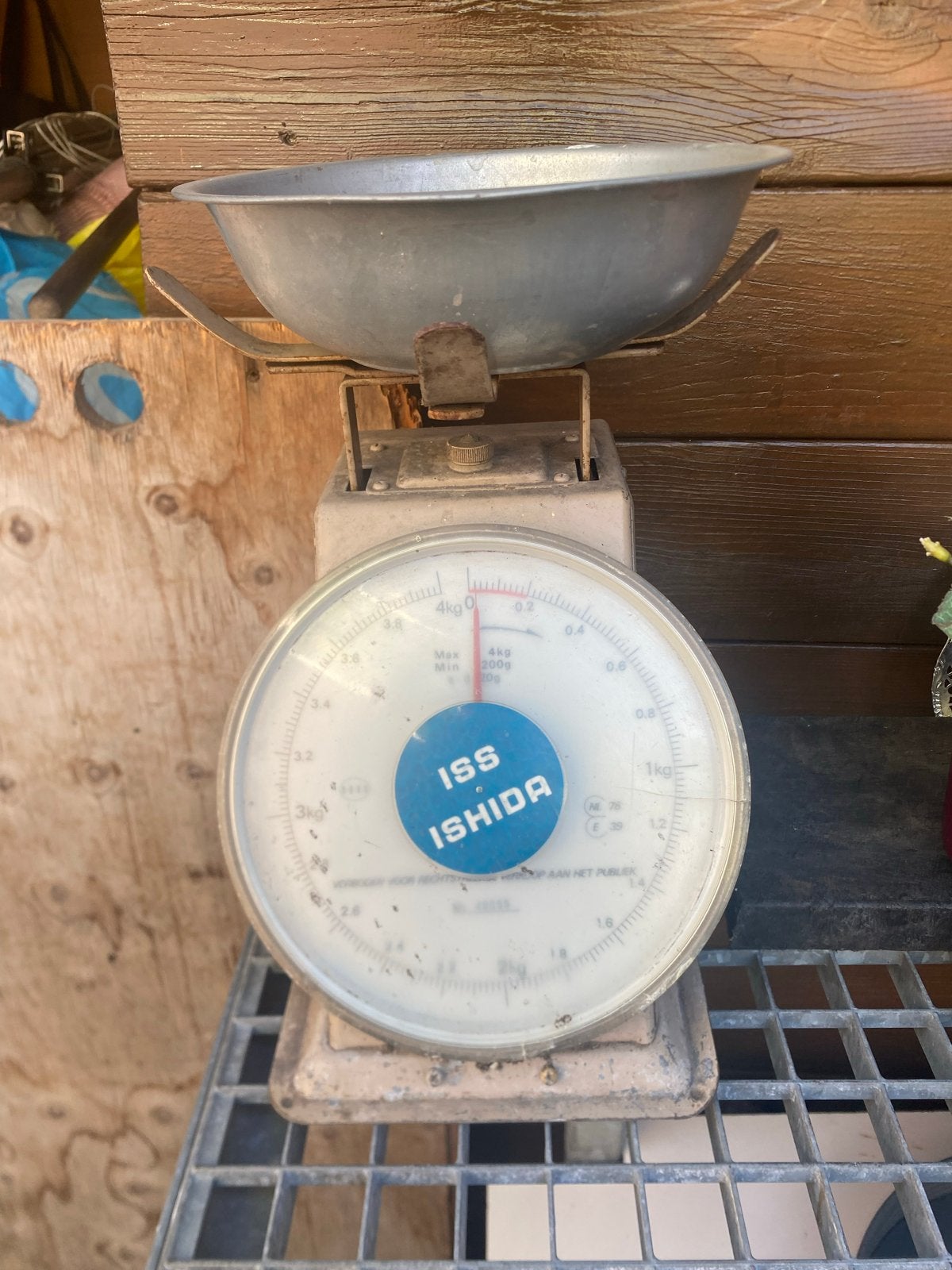 Vintage ISS Ishida Keukenweegschaal - 4kg, Ophalen of Verzenden