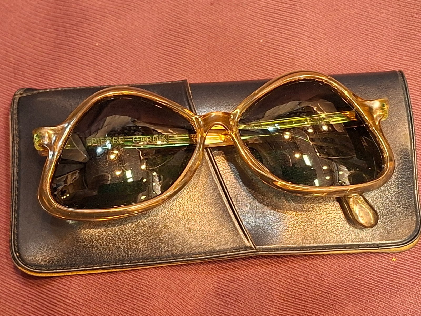Vintage Pierre Cardin Zonnebril 60s Frame Frankrijk C-26, Ophalen of Verzenden