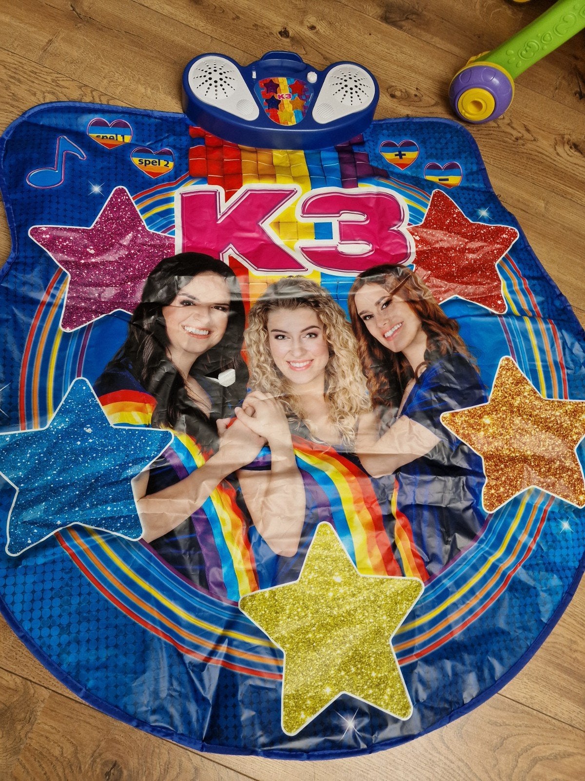 K3 Dansmat met geluid en licht - Zo goed als nieuw, Ophalen of Verzenden, Zo goed als nieuw, Meisje