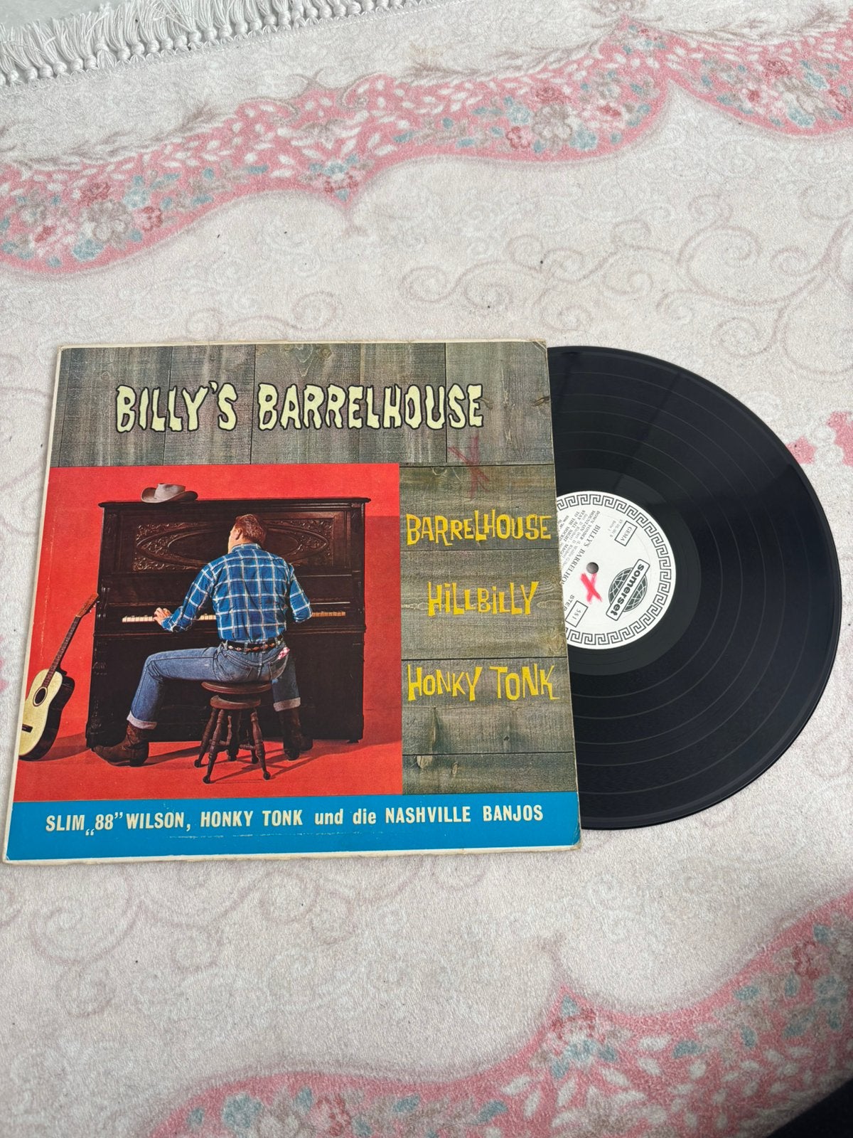 Billy’s Barrelhouse – Hillbilly & Honky Tonk LP Vinylplaat, Ophalen of Verzenden, Zo goed als nieuw, 12 inch, Poprock