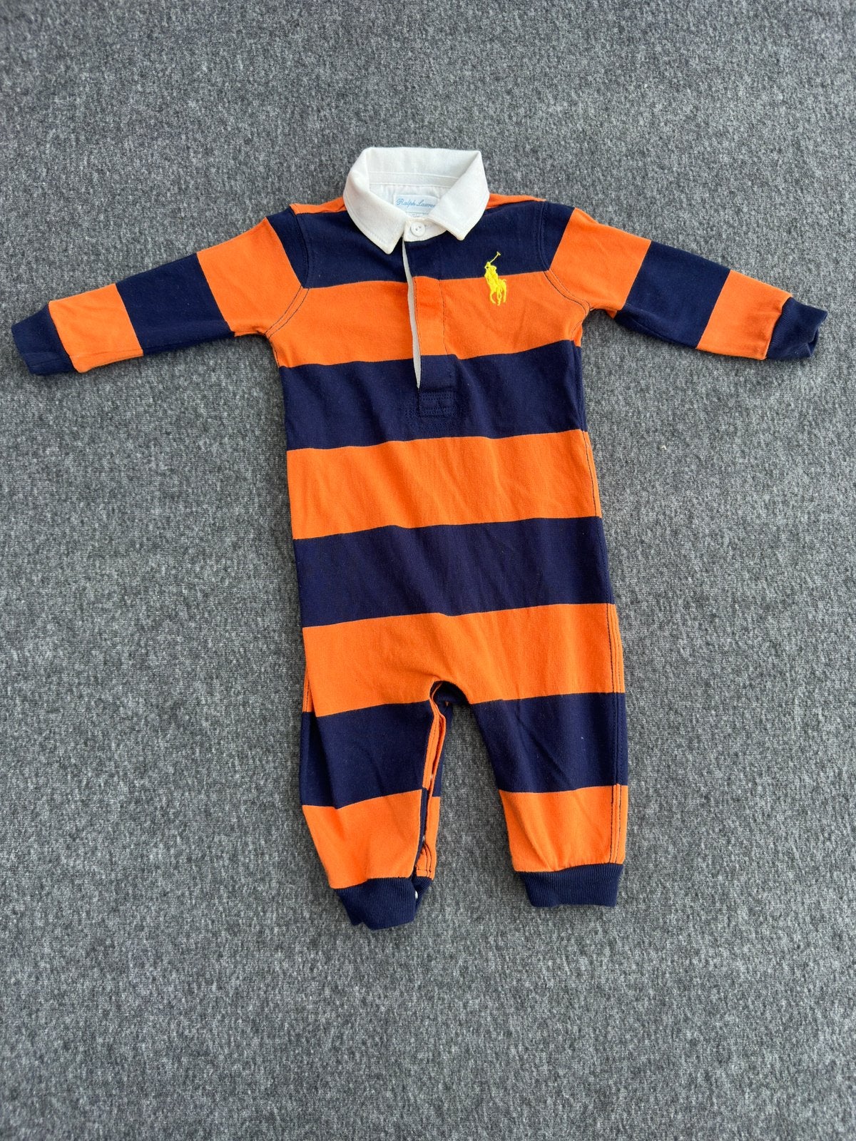 Ralph Lauren romper jongen maat 68 -zo goed als nieuw, Ophalen of Verzenden, Zo goed als nieuw, Jongetje, Nacht- of Onderkleding