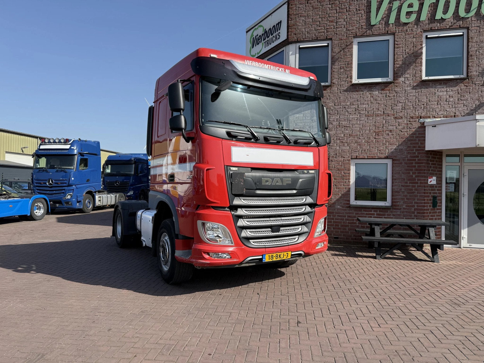 DAF XF 450 XF450 4X2 / Hydrauliek / Smart tacho / Standairco