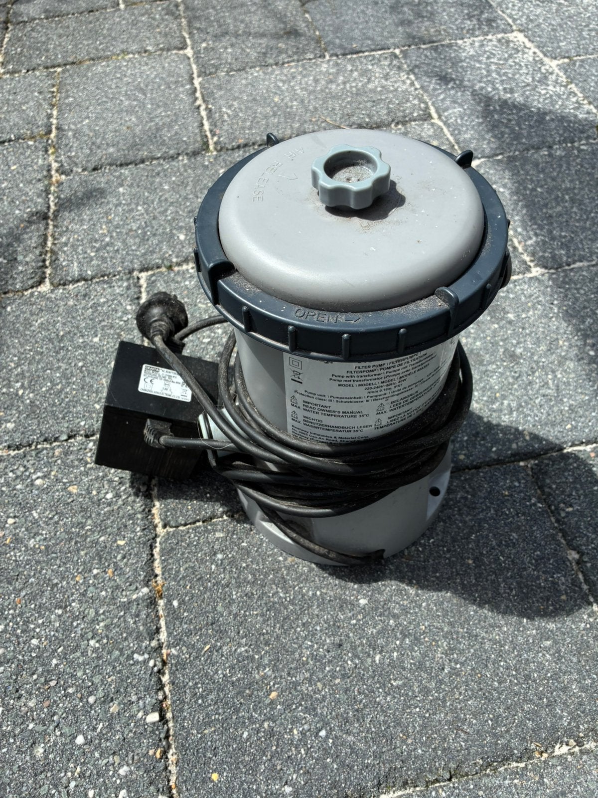 Zwembadpomp bestway 58383 2m3/u, Ophalen, Zo goed als nieuw