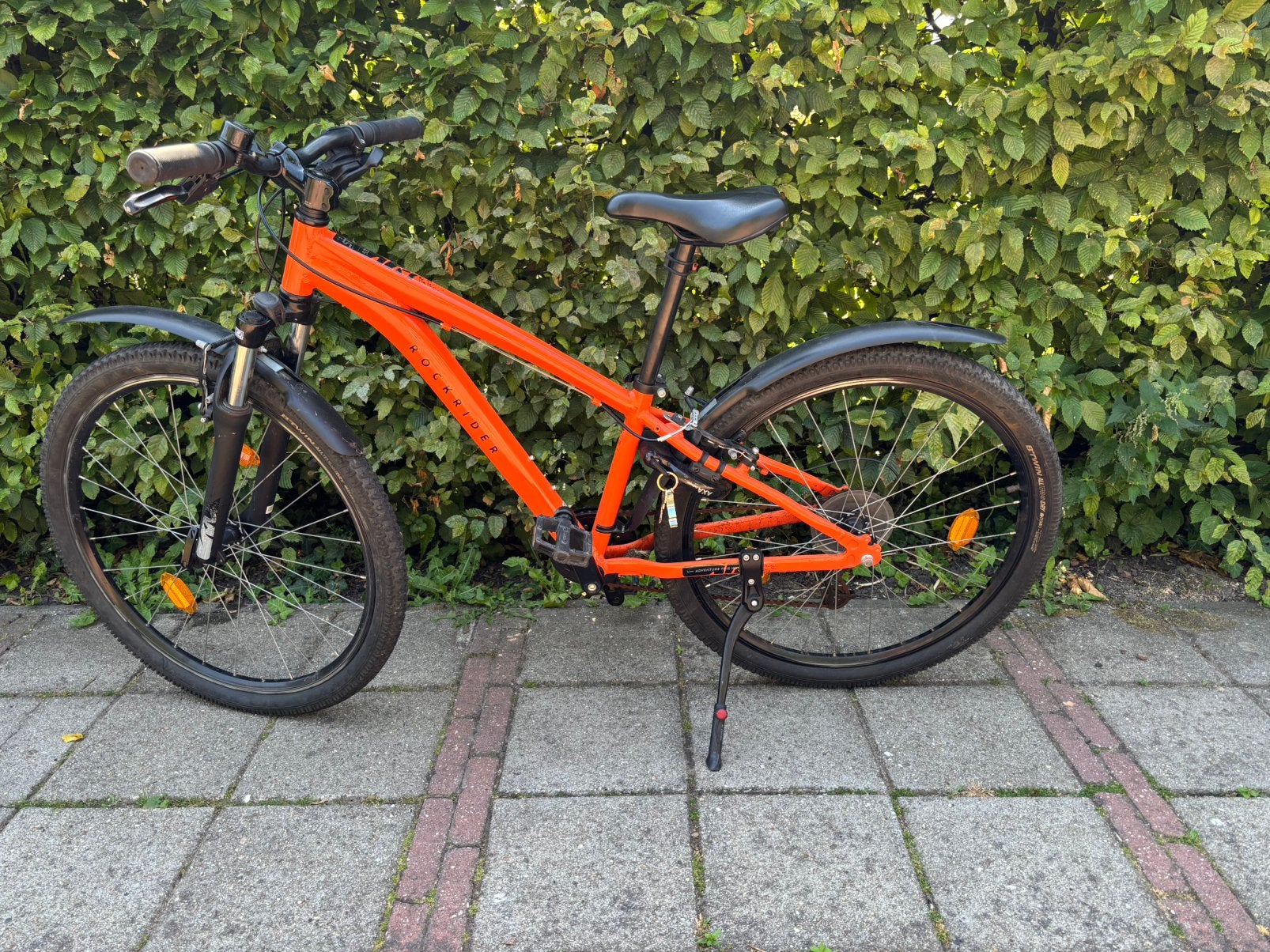 Rockrider mountainbike orange 26inch jongens fiets, Minder dan 45 cm, Ophalen, Gebruikt, Overige merken