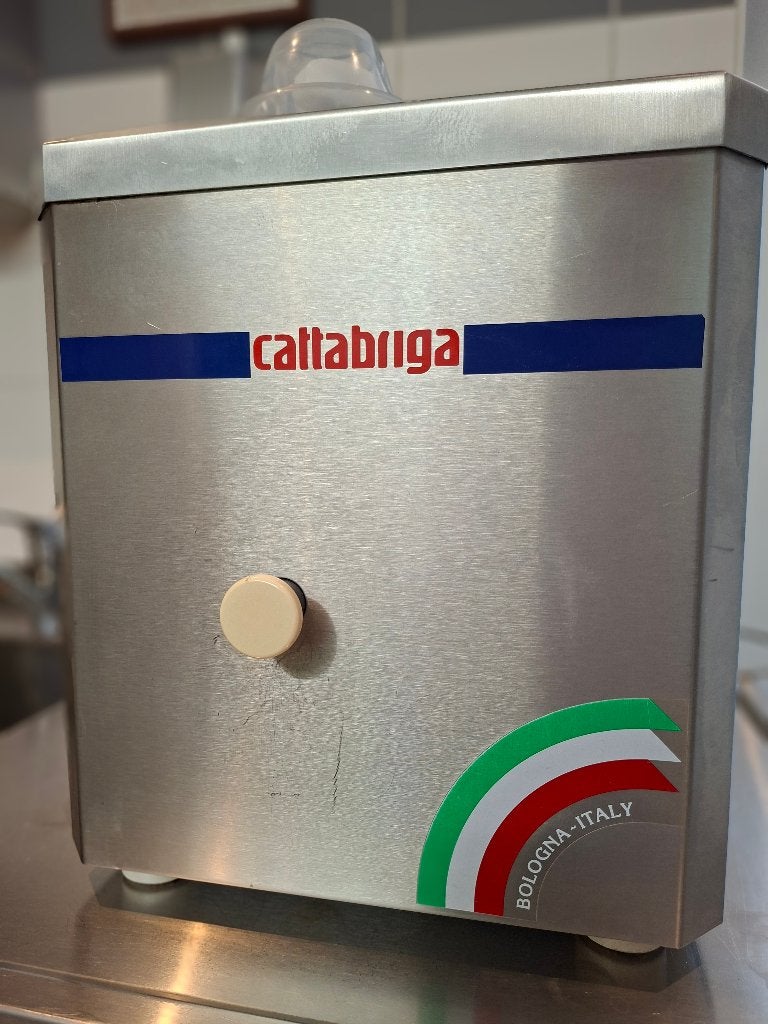 Professionele ijsmachine Cattabriga - compact en snel, Ophalen of Verzenden, Gebruikt, Koelen en Vriezen