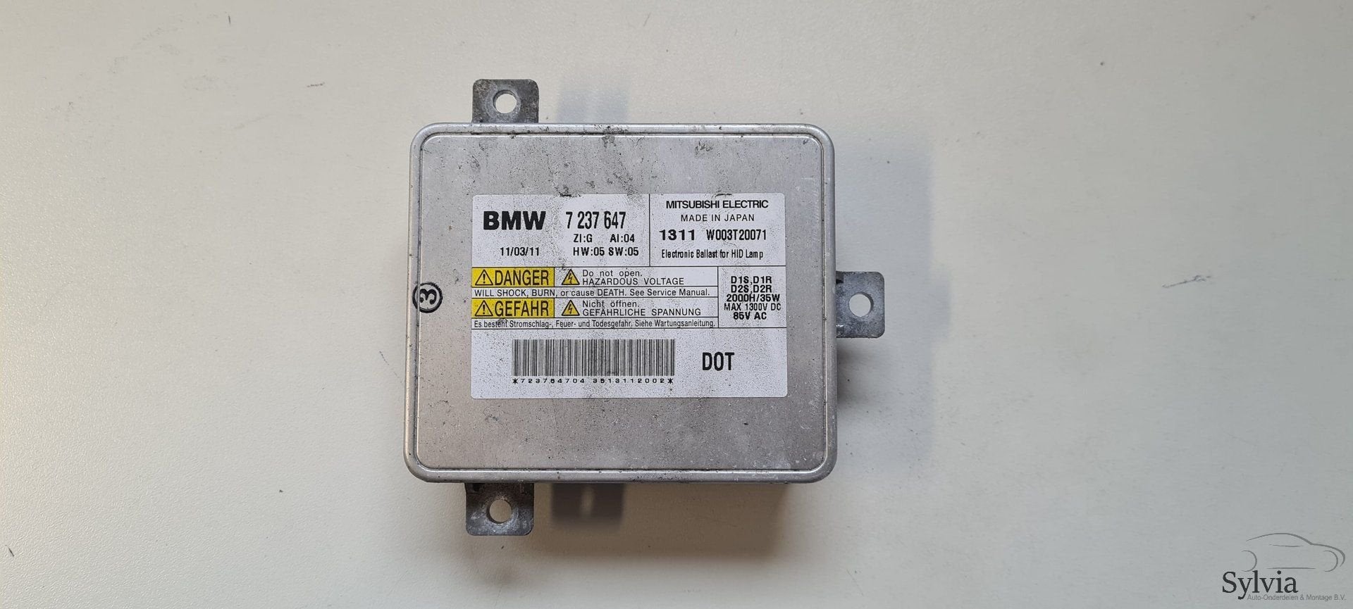 Xenon Starter ballast module BMW E9x F2x F1x X1 E84 Z4 E89 7, Gebruikt, -, -, Ophalen of Verzenden