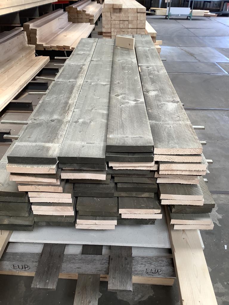 Steigerhout, Ophalen, Zo goed als nieuw, 250 cm of meer, Planken