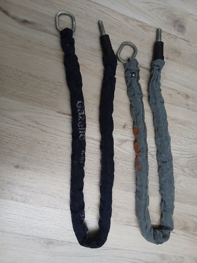2x Gazelle AXA insteekketting, Ophalen of Verzenden, Gebruikt, Kettingslot