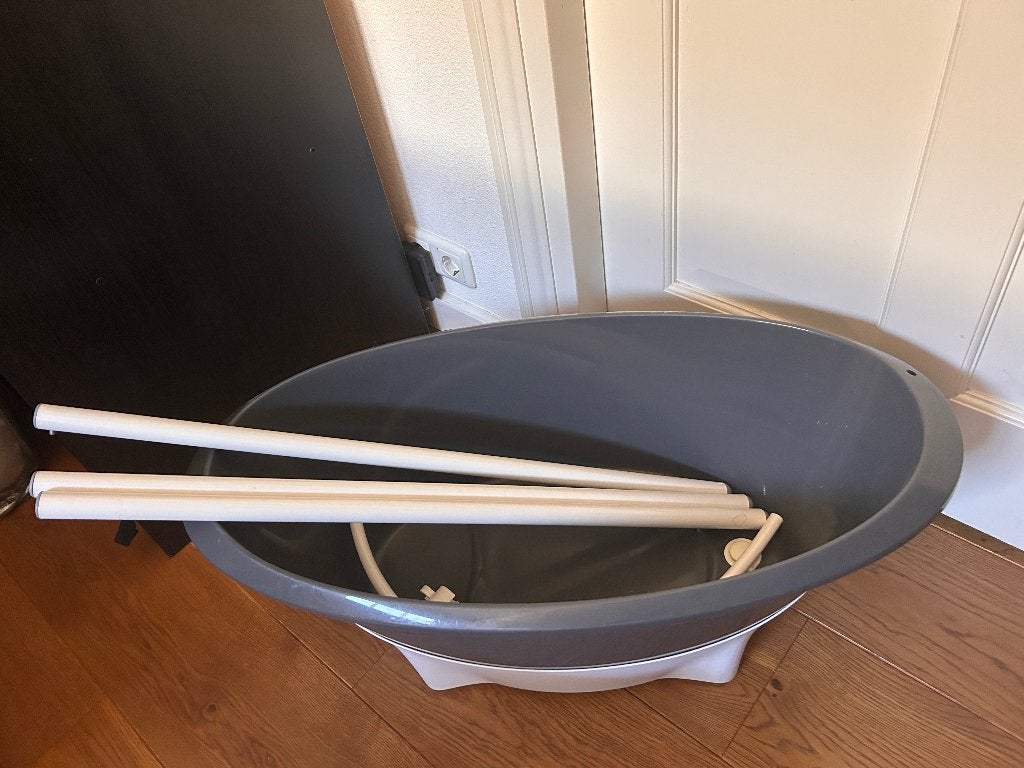 Babybad en tummytub, Ophalen, Gebruikt, Badje, Overige merken