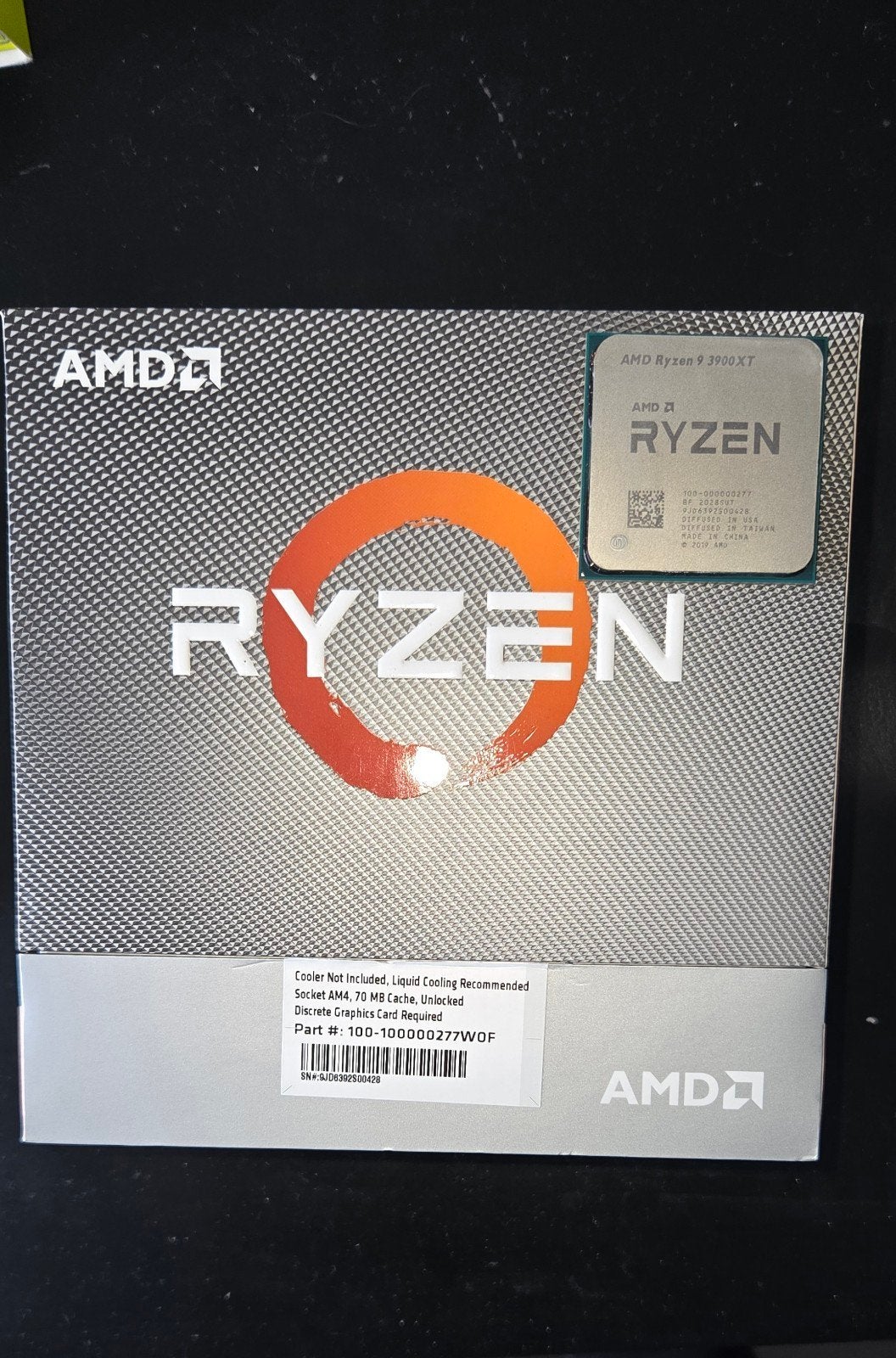 Ryzen 9 3900XT PC CPU, Computers en Software, Processors, Ophalen of Verzenden, AMD Ryzen 9, Socket AM4, 3 tot 4 Ghz