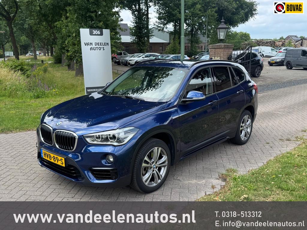 BMW X1 SDRIVE20I Sportline, 1998 cc, Blauw, Leder, 19 km/l