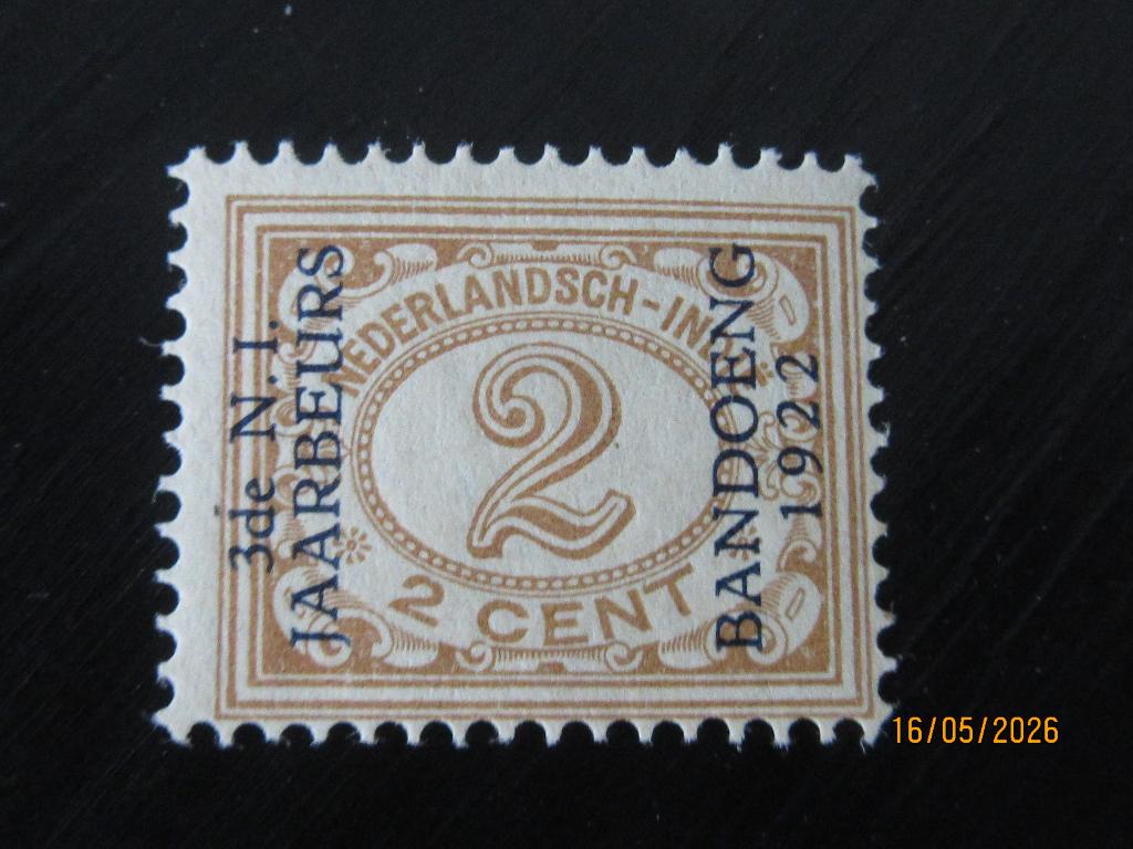 Nico Ned Indie 150 Postfris zonder plakker 1922, Ophalen of Verzenden, Postfris, Nederlands-Indië