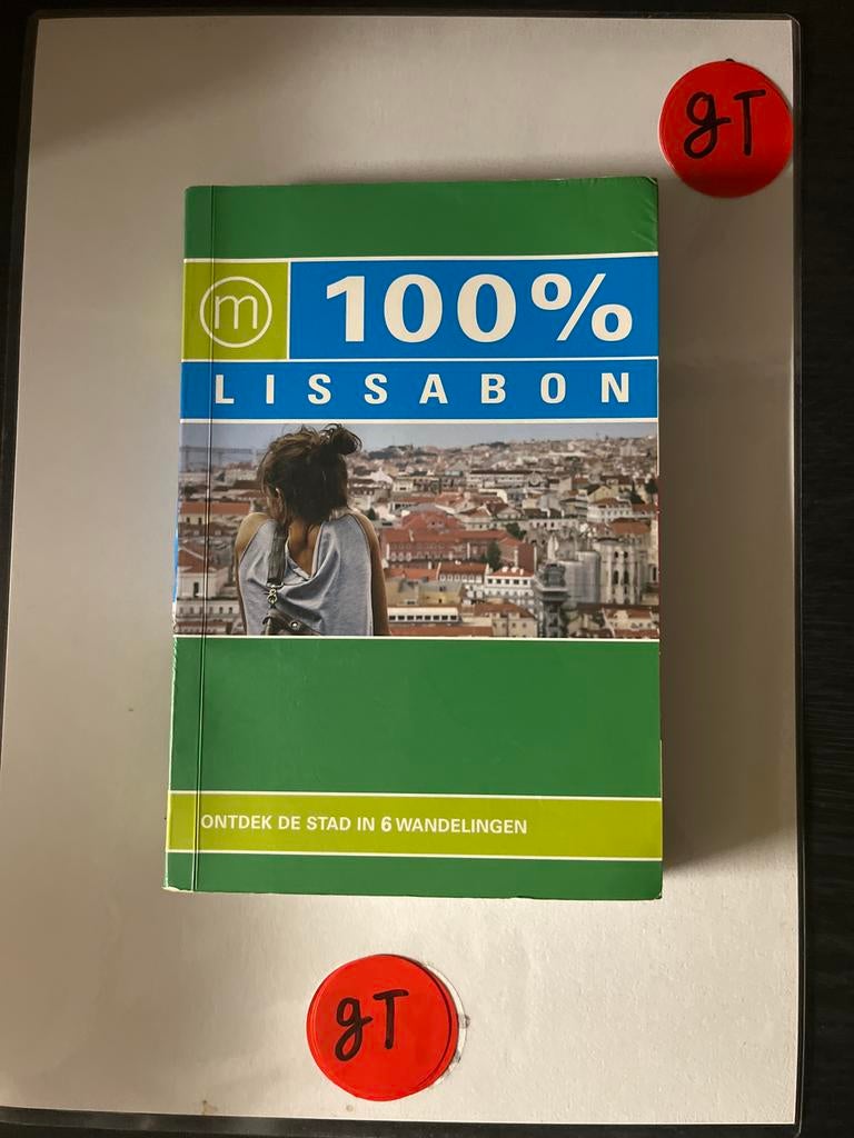 100% Lissabon Reisgids - Ontdek de stad in 6 wandelingen, Boeken, Reisgidsen, Zo goed als nieuw, Reisgids of -boek, Europa, Overige merken