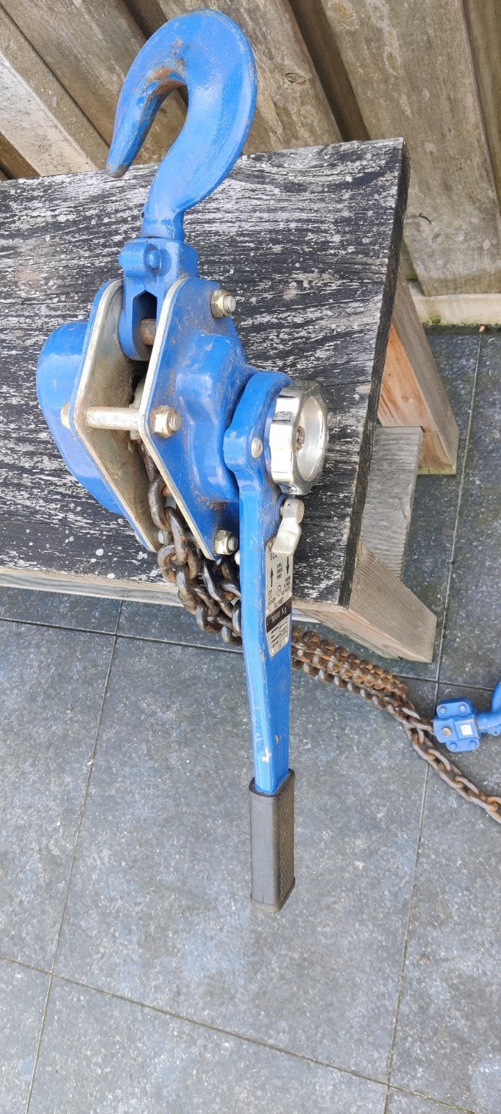 ELLER RATELTAKEL 3000 kg, Ophalen, Gebruikt
