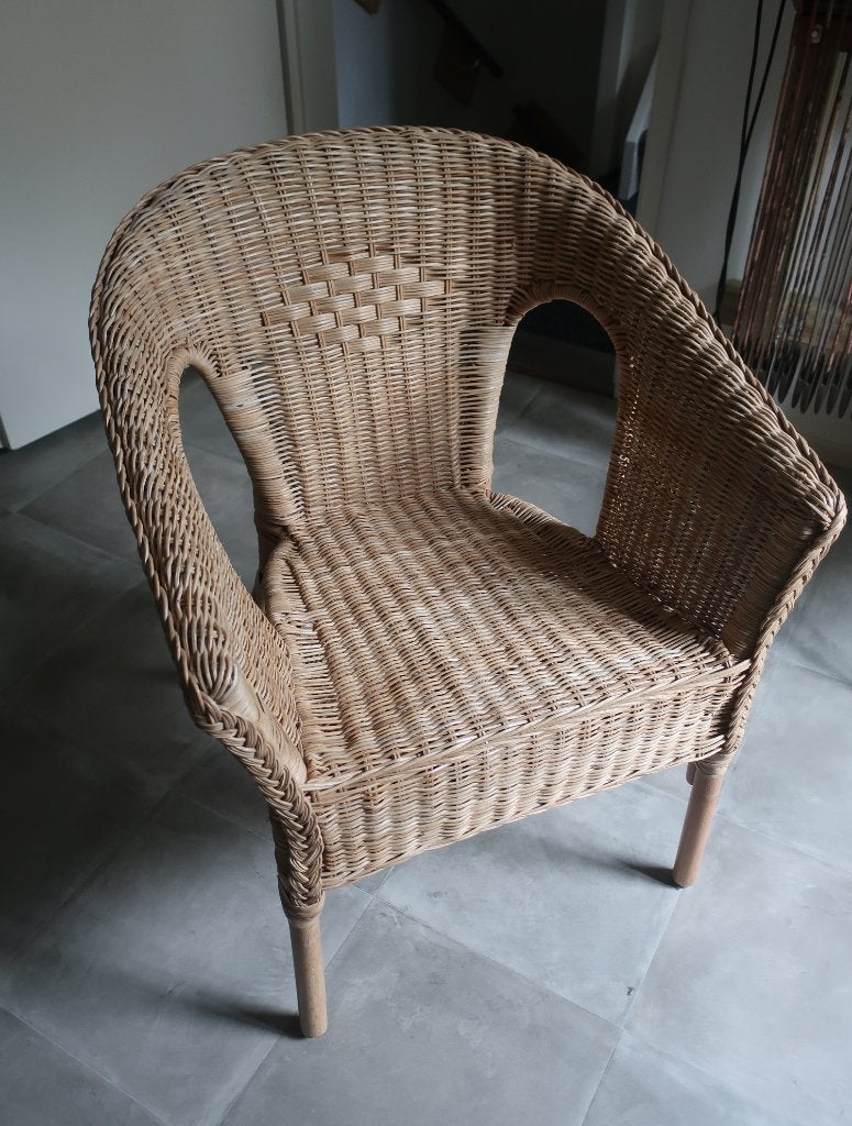 tuinstoel, Ophalen, Zo goed als nieuw, Rotan