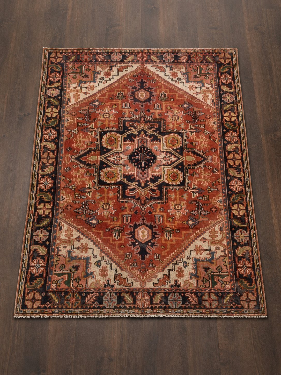 Klassiek Heriz tapijt uit Noord-Iran - 300x200 cm, Ophalen of Verzenden, Zo goed als nieuw, Rechthoekig, 200 cm of meer