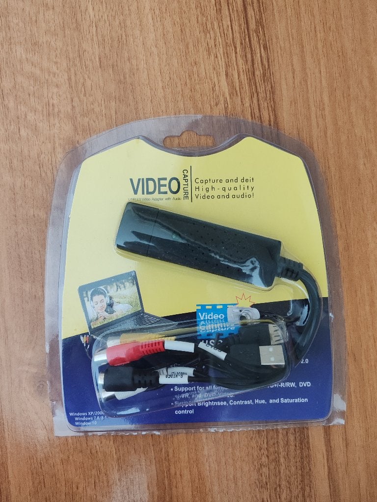 USB 2.0 Video Capture Adapter - Video en Audio NIEUW, Ophalen of Verzenden, Nieuw, Video
