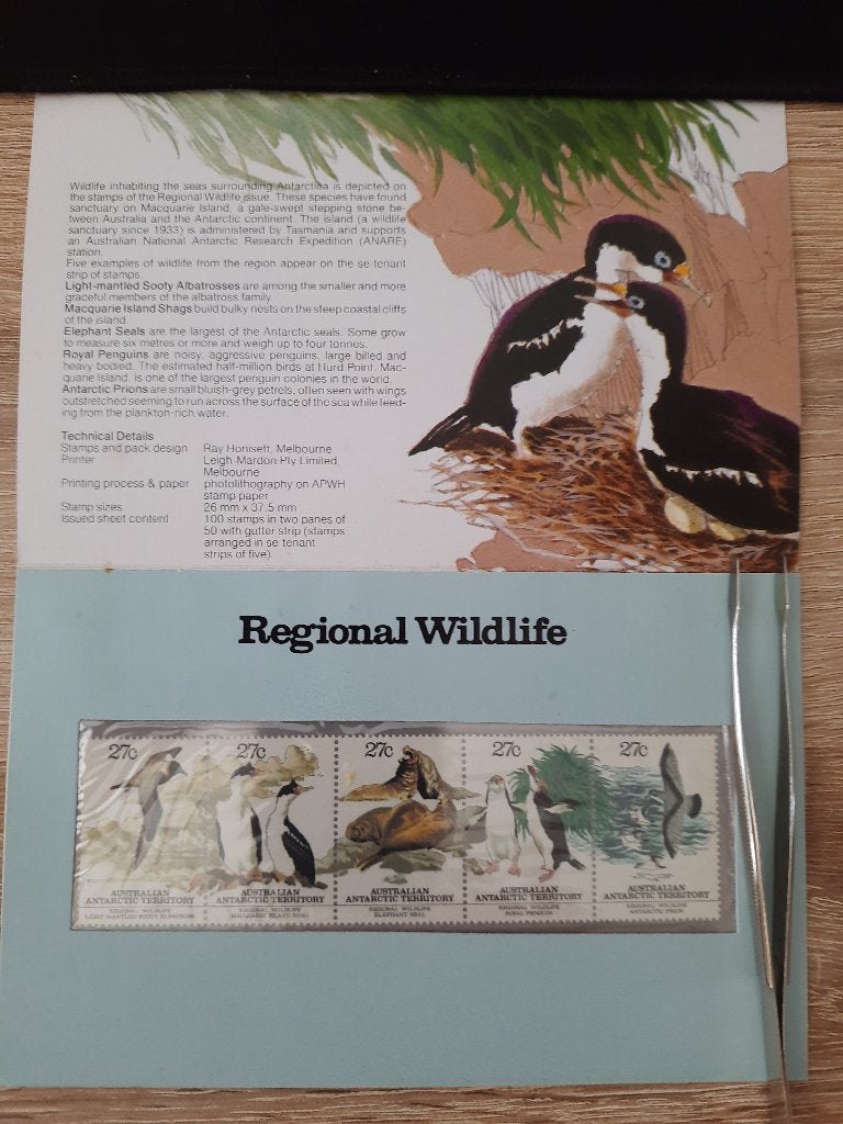 Australian Antarctic Territory(dieren), Verzenden, Postfris