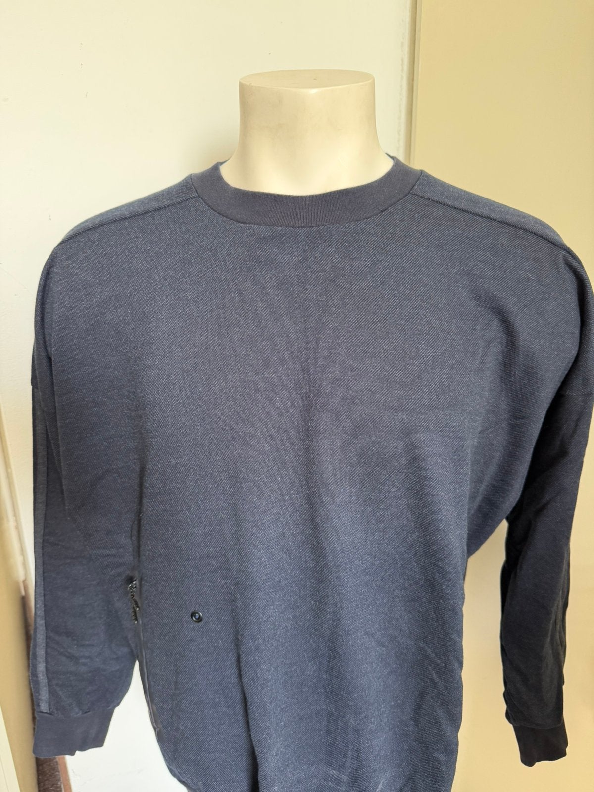 Adidas trui L, Kleding | Heren, Truien en Vesten, Ophalen of Verzenden, Zo goed als nieuw, Maat 52/54 (L), Blauw