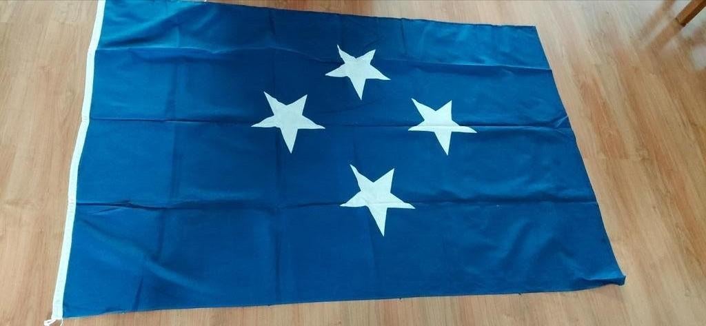 * vintage:vlag140x90 Gebr. de Haas Tankvaartbedrijf, Ophalen of Verzenden