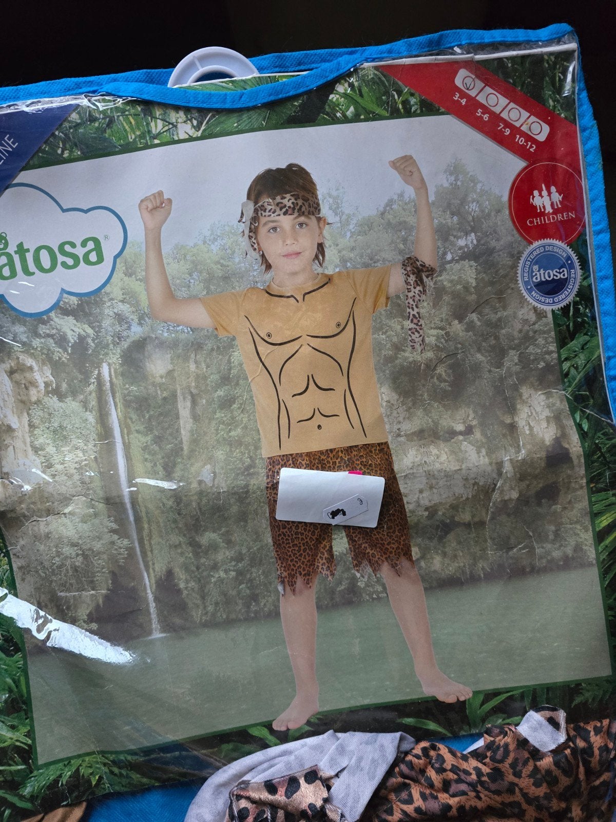Atosa Jungle Jongen Kostuum - Maat 7-9 Jaar, Ophalen of Verzenden