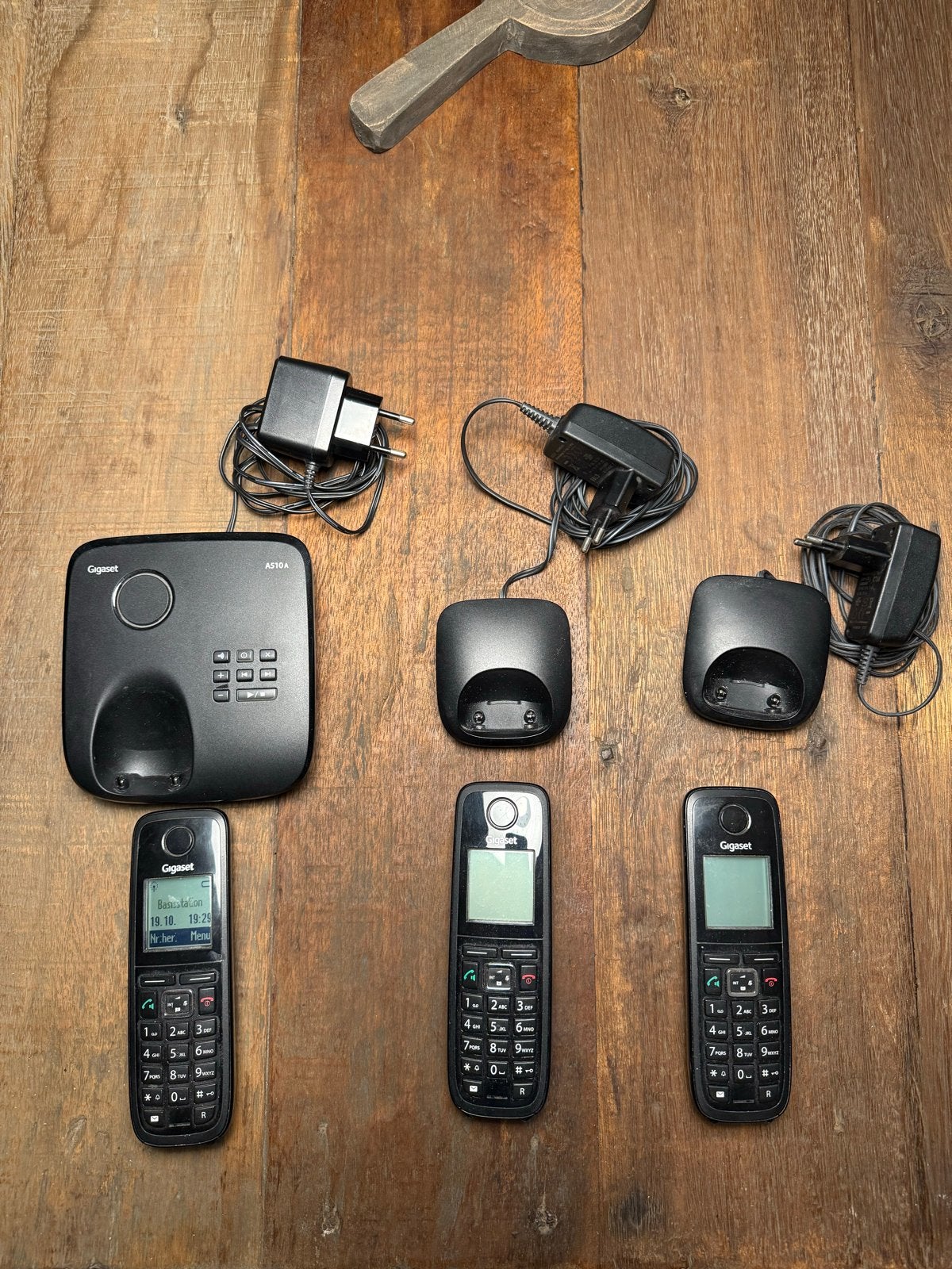 Gigaset A510A Telefoonset met 3 Handsets en Antwoordapparaat, Telecommunicatie, Vaste telefoons | Handsets en Draadloos, Ophalen of Verzenden