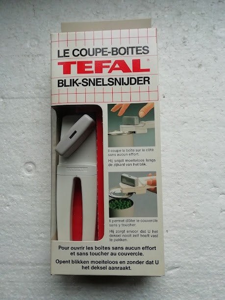 Tefal Blik-Snelsnijder - Nieuw in doos, Overige typen, Kunststof, Nieuw, Ophalen of Verzenden